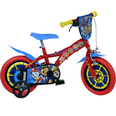 DINO BIKES Dječji bicikl Paw Patrol, 12", crveni 90263